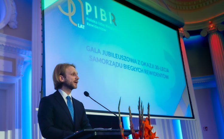  Wystąpienie Prezesa PANA Marcina Obronieckiego podczas Gali Jubileuszowej z okazji 30-lecia PIBR