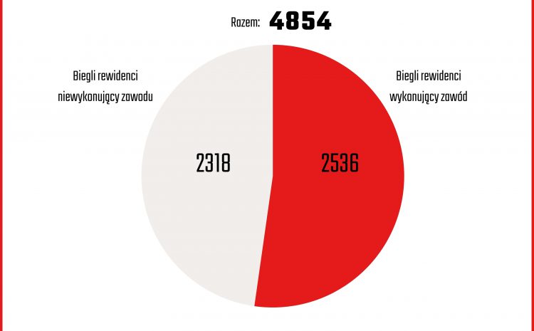  Aktualne dane na temat rynku biegłych rewidentów i firm audytorskich w Polsce